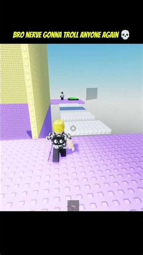 Bro Never Gonna Troll Anyone Again 💀#roblox #fyp