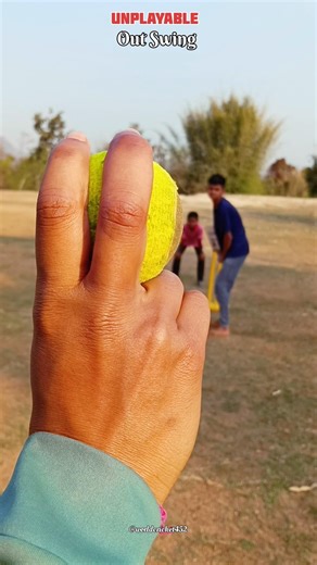 Unplayable out Swing ball in tenis cricket #shorts #cricket #outswing