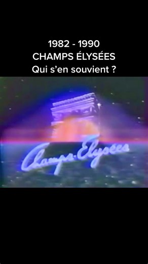 Champs-Élysées est une émission de variétés de la télévision française présentée par Michel Drucker et diffusée en direct à partir du 16 janvier 1982 à juin 1985 et de janvier 1986 jusqu'au 29 juin 1990 tous les samedis soir sur Antenne 2. Quelques émissions au début des années 2010. @annees_80 @annees_80 @annees_80 #a2 #antenne2 #champselysees #micheldrucker #80 #80s #annee80 #annees80 #retro #vintage #nostalgie #fy #fyp #fypシ #foryou #emission #emissions #emissiontv #emissionstv #emission70 #e