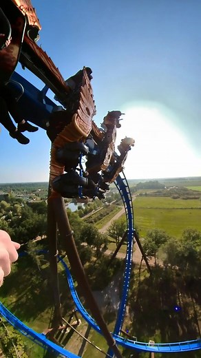 Ride the Thrilling Fenix Roller Coaster at Toverland