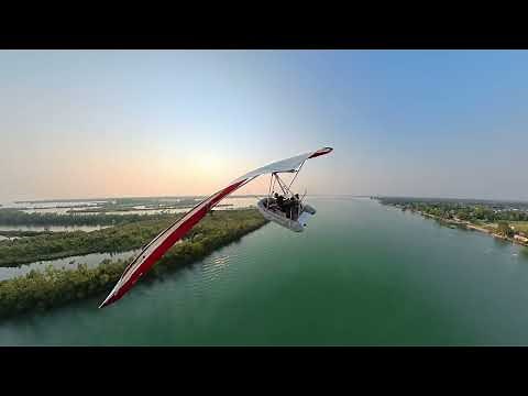 Landing in Hidden Bay with Polaris FIB Flying Inflatable Boat