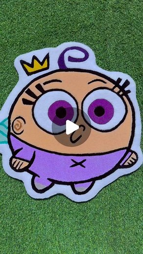 Bill Wave | Poof rug ASMR 🪄✨ #fairlyoddparents #nickelodeon #poof #cosmowanda #ASMR #satisfying #oddlysatisfying #work #fyp | Instagram