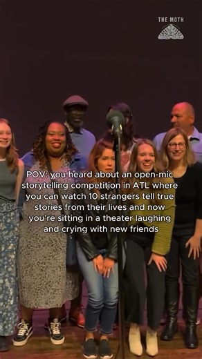 Join The Moth in Atlanta, GA on June 30th at Center Stage - The Loft - Vinyl for the Atlanta GrandSLAM LIVE! The Moth GrandSLAM invites winners from our open-mic StorySLAMs back to the stage for the Atlanta storytelling championship. The theme for the evening? SHOULD HAVE KNOWN. Listen as Atlanta StorySLAM champs use the cruel lens of hindsight to detail foolish choices, tragic miscalculations, comic presumptions and other cringe-worthy regrets. Doors open at 6:45 PM and stories begin at 7:45 PM