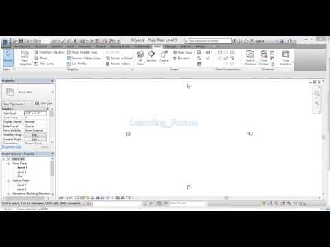How to show project browser in revit