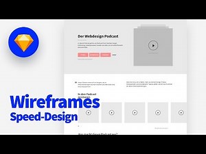 Landing Page Wireframing using Sketch - Speed Design Process