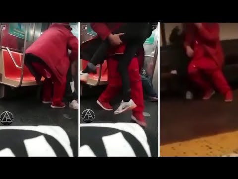Viral video appears to show attempted abduction on Bronx subway