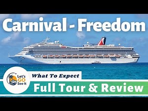 Carnival Freedom Full Ship Tour - One of Carnival's Smallest Ships