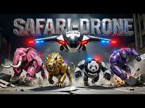 Safari PREHISTORIC DRONE-POLICE | POLCE-World | BUMBLE BEE