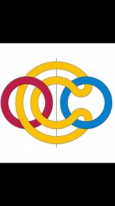 Why can't these rings be separated? ⭕​ #interestingdesign #physics #geometry #science #learning #rings #reels | The Action Lab