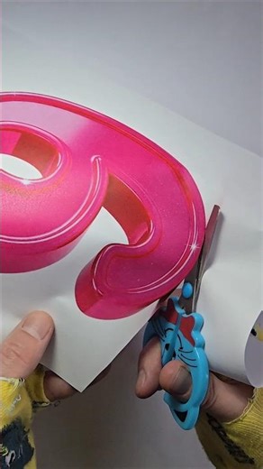 Paper Cut ✂️ Barbie #barbie #diy #shorts #satisfying #papercraft