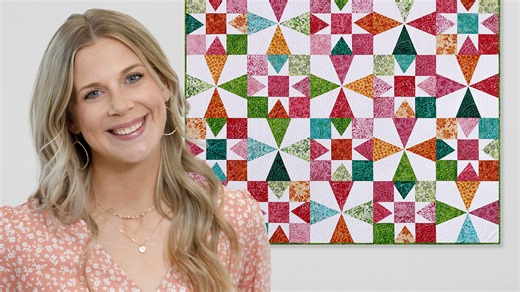 Starlight Spin Quilt