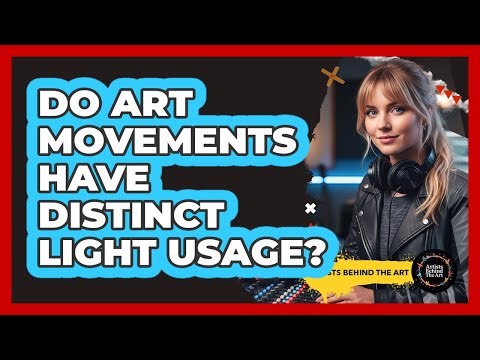 Do Art Movements Have Distinct Light Usage?
