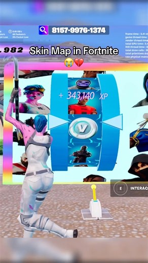 The Best Skin Map 🤯 #1v1 #fyp #fortnite