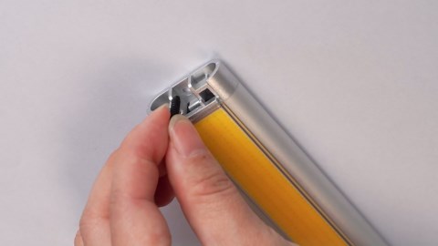 GZV 12V LED Lights, 12 Volt Lights, Enclosed Trailer Light, LED Strip for RV Interior, Strip Lights for Trailer, Cargo, Truck, Van, Shed, RV(4Pack, 4000K, Silver)