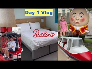 Butlins Vlog Skegness Day 1 Fairground, Skyline, Room Tour, Monorail & Circus