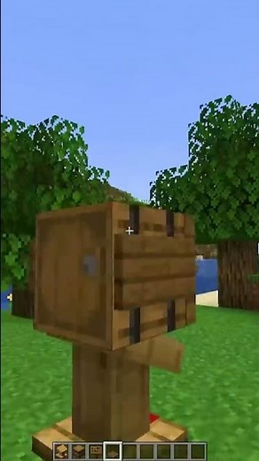 6 Mini BAU HACKS in Minecraft! #shorts