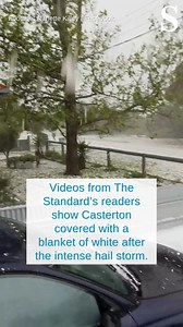 29K views · 123 reactions | State Emergency Service volunteers are heading to Casterton this morning, Thursday, October 17, after receiving between 60 and 70 calls for assistance overnight. Read the full story by clicking the link in our bio. Story by Monique Patterson and Andrew Thomson Video by Sophia Baker #Casterton #hailstorm #extremeweather #TheStandard #WarrnamboolStandard | Warrnambool Standard | Facebook