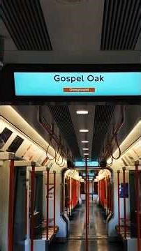 London Overground Suffragette Line Class 710 Train Announcement & Departure #train