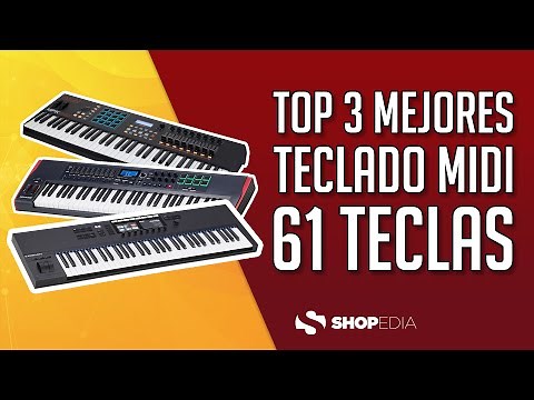 🏆 TOP 3 MEJORES TECLADOS MIDI 61 TECLAS 2023 ( COMPARACIÓN Y ANÁLISIS )