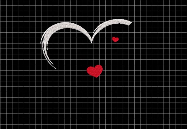Music Heart Embroidery Design, Music Machine Embroidery, 4 Sizes, Instant Download - Etsy