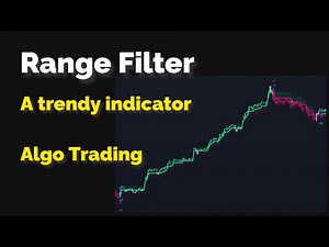 Range Filter Indicator #algotrading #tradingview