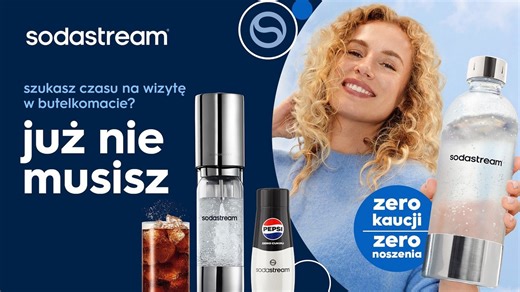 System kaucyjny w nowych reklamach SodaStream