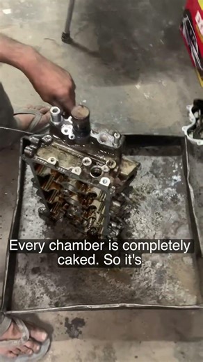 We car repairing car engine head#car is getting heating problem water start boiling and coming out