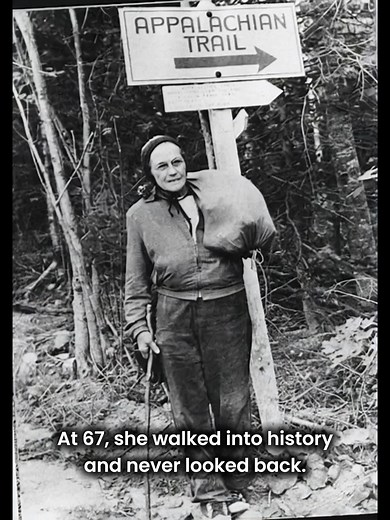 At 67, Emma “Grandma” Gatewood set out on a secret 2,168-mile solo hike along the Appalachian Trail. With just worn shoes, a homemade sack, and a shower curtain, she conquered mountains and hardship alike. A survivor, mother, and trailblazer, her journey sparked a movement and proved that courage only grows stronger with age. #Resilience #Trailblazer ~Old Photo Club | Old Photo Club