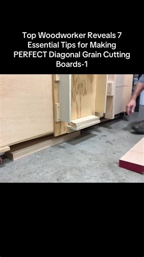 Top Woodworker Reveals 7 Essential Tips for Making PERFECT Diagonal Grain Cutting Boards-1