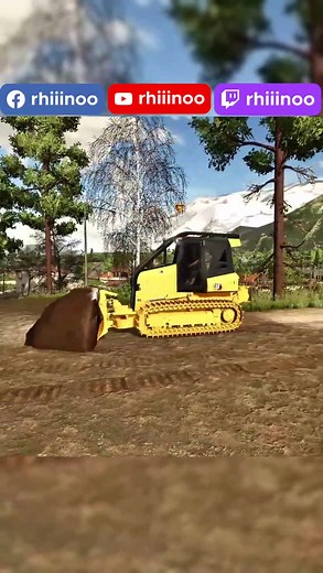 Next Gen Cat D3 Dozer Gameplay in Farming Simulator 22