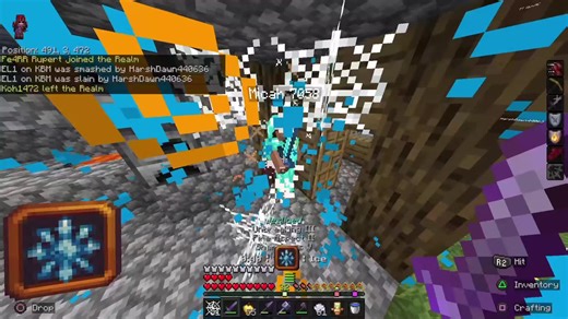 Mastering Mace Techniques in Minecraft with Netherite Armor