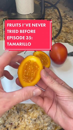 Exploring Exotic Fruits: Tasting Tamarillo for the First Time