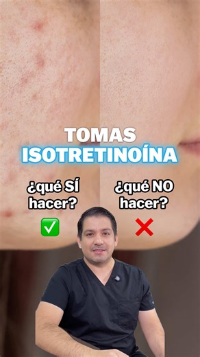 La isotretinoína oral es un tratamiento que requiere más que solo tomarla correctamente 💊⚠️ El cuidado que la acompaña y los hábitos durante el proceso son clave para obtener buenos resultados y evitar efectos no deseados. 👏🏻 Agenda una cita 📱0979729429 👨🏻‍⚕️Dr. Juan Solano Noblecilla | Especialista en Dermatología. 📍Dirección: Centro Comercial UNIORO, local #91, Noblecilla Dermatología.