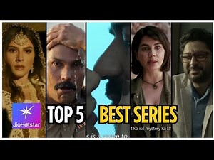 TOP 5 JioHotstar INDIAN WebSeries in 2025 HINDI || Best Indian WebSeries on 2025 || Bollywood
