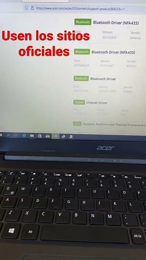 como descargar drivers para Windows