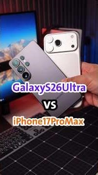 مقارنة سرعة الأداء بين GalaxyS26Ultra و iPhone17ProMax #سامسونج #smartphone #ايفون