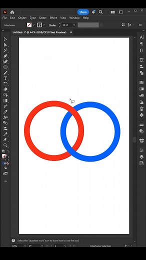 73K views · 734 reactions | #illustrator #illustratortips #intertwineillustrator | Simon | Facebook