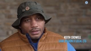 "I come from a union town and know the importance of union work. They protect my paycheck, they fight for my benefits, and they fight for my health and safety. That matters to me. Not only do they fight for us on the inside, they fight for us on the outside politically. I would stand with any organization that has my best interests at heart." Keith Crowell, UAW Region 8, Local 276 | UAW International Union