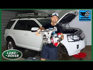 How to change the turbocharger on the Land Rover Freelander 2.0