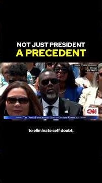 Obama - Not just President, a PRECEDENT | Van Jones