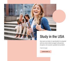 Study in the UK - HTML Template by Nicepage