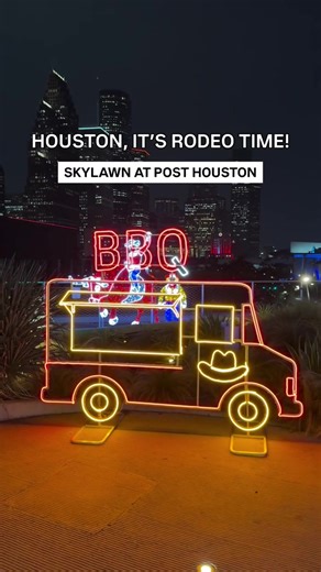 Rooftop Rodeo Fun at POST Houston