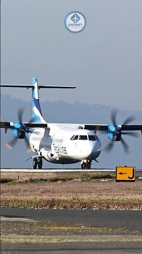 ATR 72-500 #aircraftvideos #takeoff #aviation #atr72