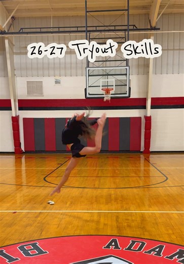 Skills demo for our upcoming tryouts! We can’t wait to see you there✨❤️ #fyp #danceteam #AMSDancecats #DC4L #dance