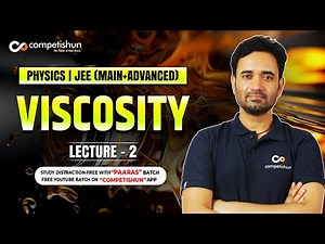 2 Stoke's law | Terminal velocity | Poiseuille's equation | Reynold's number | Viscosity | IIT JEE