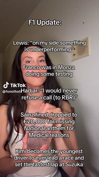 F1 Update: Monza Testing and Race Highlights