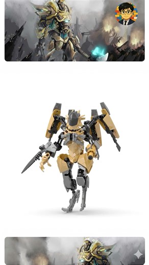 Divine Herald Machine | Lego #lego #craft #viral #thucong