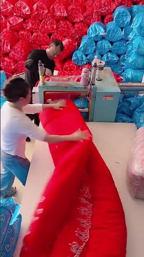 Quilt Packing Process- Goodtools and machinery make work easy