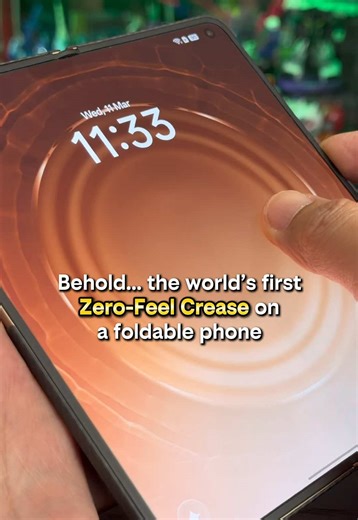 Oppo has achieved the impossible, with the world’s first ‘Zero-Feel Crease’ on its folded screen from its latest book-style foldable phone, the Oppo Find N6. The technological marvel is bending all the rules and you can feel it for yourself when it launches on 17 March! #OPPO #UltimateFlatFold #OPPOFindN6 #Android #Tech