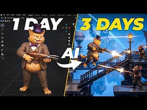 I Made a 3D Game Using Only AI Assets — In Just 3 Days